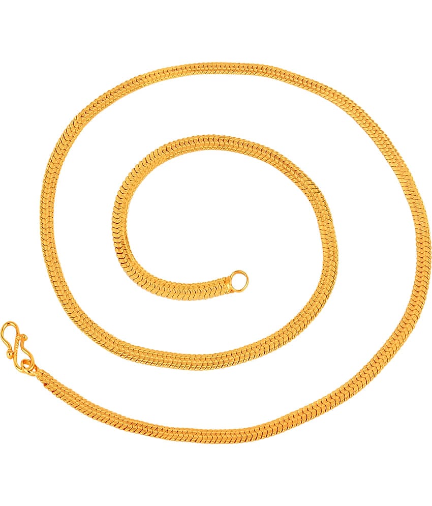 Fashion Frill Gold Plated Long Neck  Chain for Men /Boys