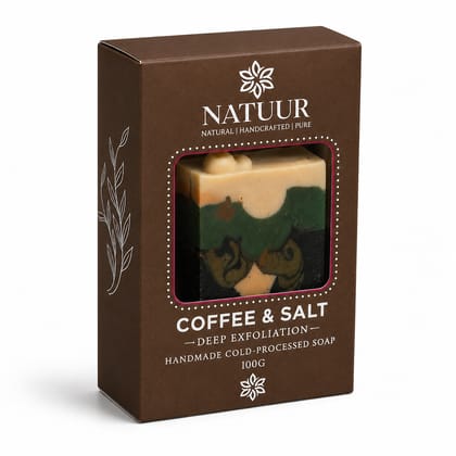 REVIVE Coffee & Himalayan Salt Artisanal Cold Processed Beauty Bar