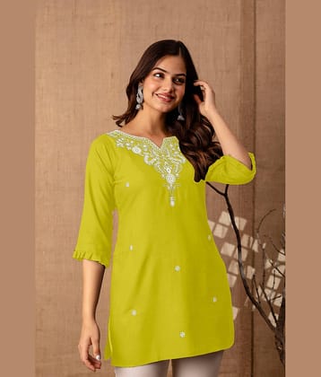 Rayon Short Kurti For Women (Pack of 1)