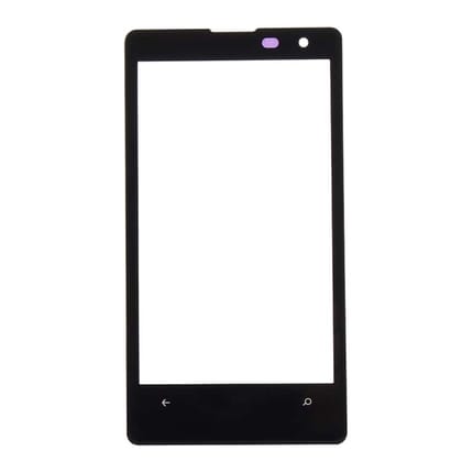 Touch Screen Front Glass for Nokia Lumia 1020 Black
