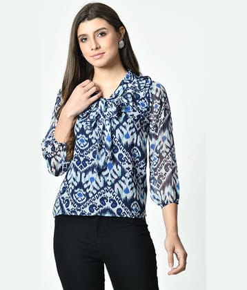 ALL WAYS YOU Women's Chiffon Regular Top ( Multicolor )