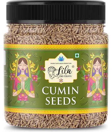 LILA DRY FRUITS Cumin Seeds 500g Whole Jeera for Authentic Cooking & Seasoning