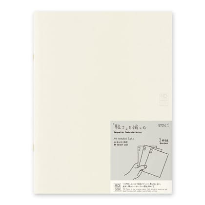 MD Notebook A4 Light Pack of 3 pcs - Lined A