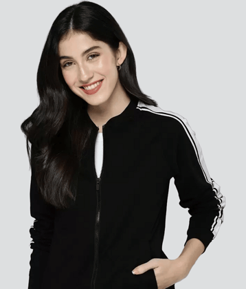 PP Kurtis - Polyester Black Jackets