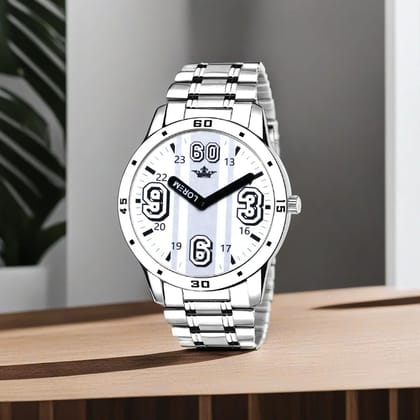LOREM White Professional Look Analog Watch for Men LR111-UF