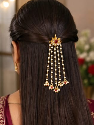 Hair accessories... Lotus hair broch