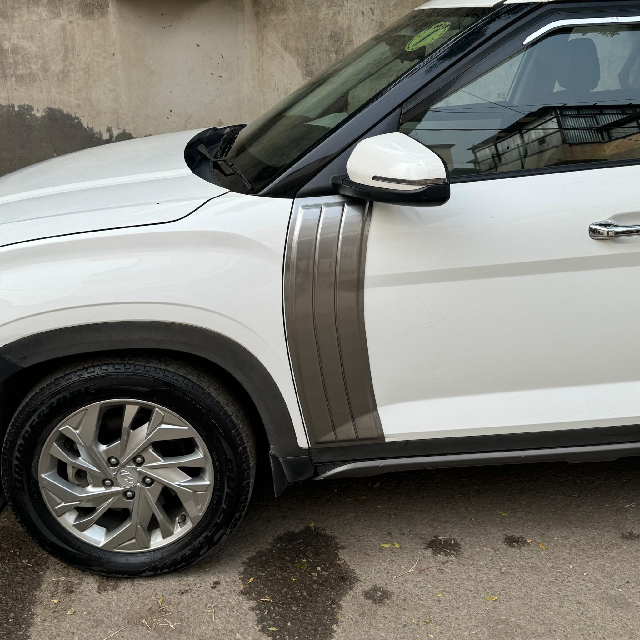 DoorDrip for Hyundai Creta Facelift 2024-Gloss Black