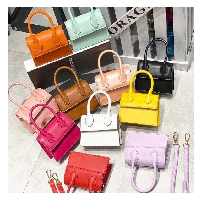 Ladies Shoulder Crossbody Bolsa Luxury Mini Handbags For Women Purses And Handbags Women Small Hand Bags Clutch Candy Color