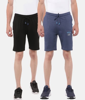 Force NXT - Multi Cotton Men's Shorts ( Pack of 2 )