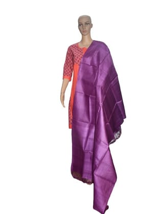 Pure organic Tussar Silk Dupatta