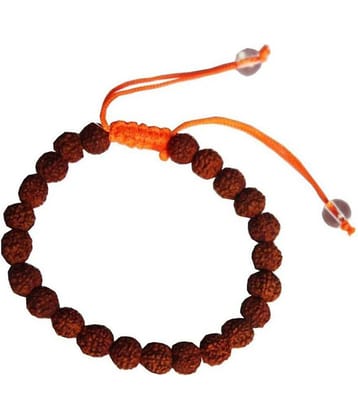 Wood Rudraksha Bracelet