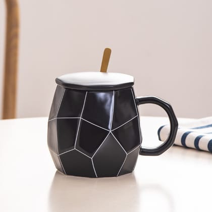 ELITE GEOMETRIC MUG-Black