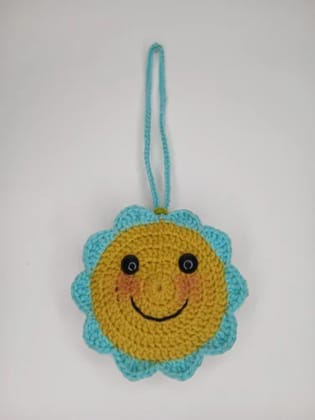Handmade crochet emoji pouch, cute emoji coin pouch, air pods pouch, keychain pouch, bag charm, multi purpose storage  pouch Pack Of 5