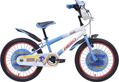 HERO Sonic 20 T (inch) Roadster Cycle (Single Speed, Blue, White, Rigid)