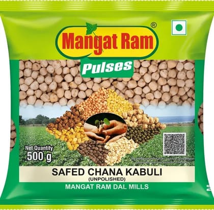 Mangat ram safed chana (kabuli) 500 gm Mangat ram safed chana (kabuli) 500 gm