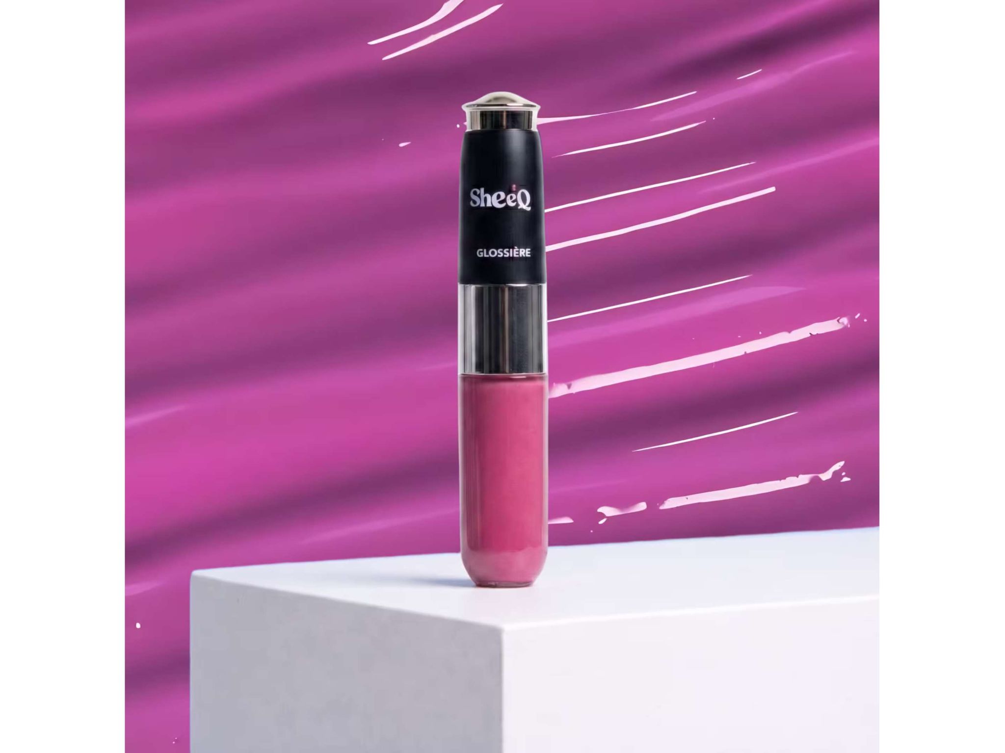  Sheeq Glossire  Hydrating Lip Gloss  - Tantalizing Taffy - 01