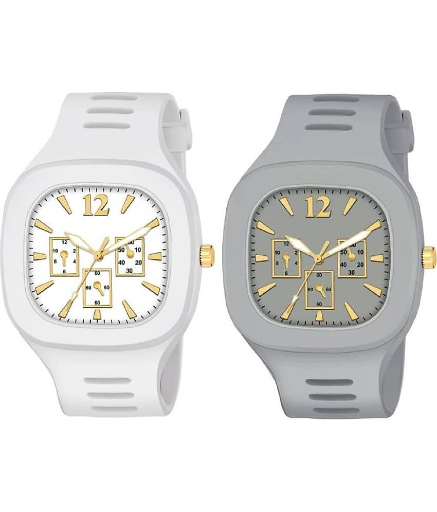 Hala - Multicolor Silicon Analog Men's Watch