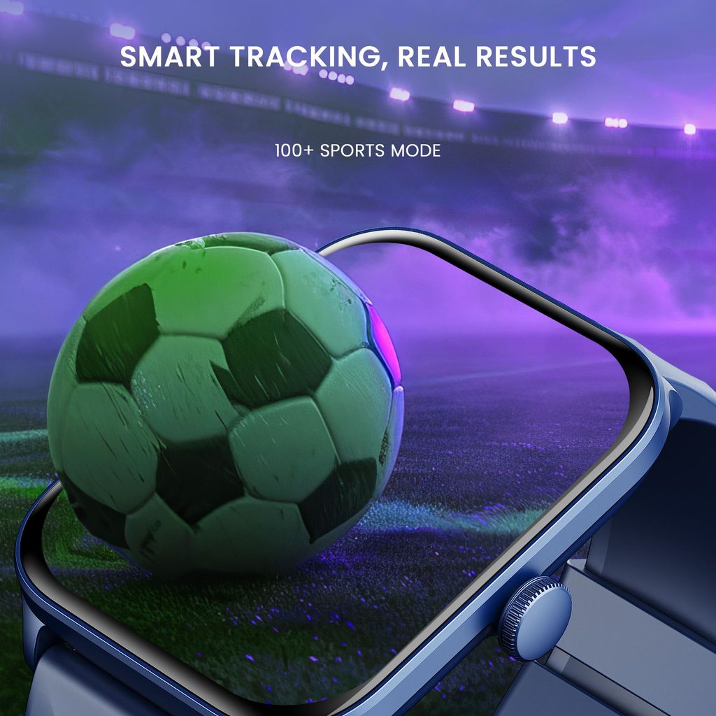 CELLECOR M5 Plus 2.01" IPS HD Display | 700 NITS | BT-Calling | AOD | IP67 | BT v5.4| Smartwatch Blue