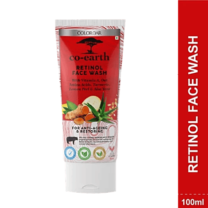 CoEarth Retinol Face Wash (Anti-Ageing & Restoring)  100 ml