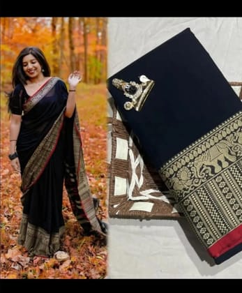 Pure Mercerised Cotton Narayan Peth Saree