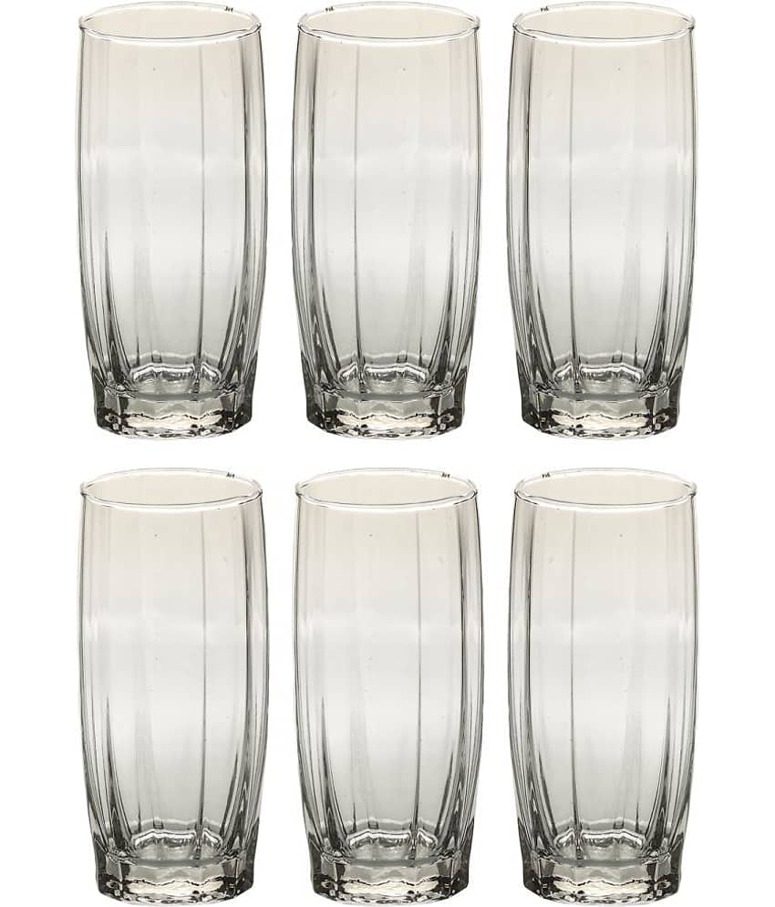 Somil Water/Juice  Glasses Set,  400 ML - (Pack Of 6)