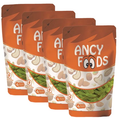 Ancy Kishmish (Green Raisins) 1000 Grams (250gm X 4) - Hari Darakh | Green Raisns Nutrient-Rich Superfood for Energy |Hari Kishmish Rich Source of Potassium & Dietry Fiber – This seedless Kis