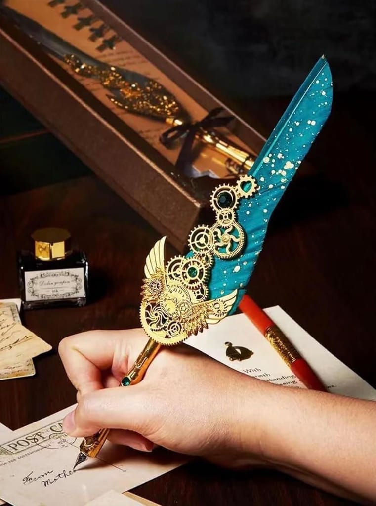 Quill Feather Pen and Ink Set - Stationery | Buy online on ZillyBuy