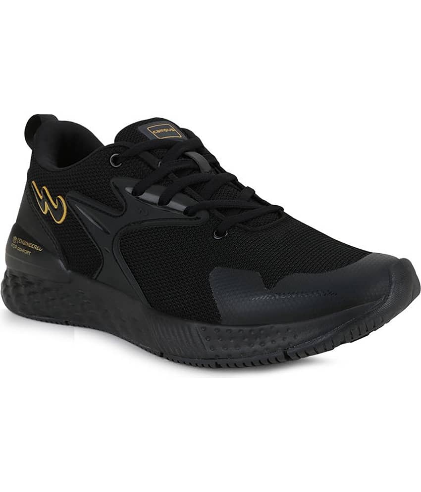 Campus Simon Pro Black Running Shoes