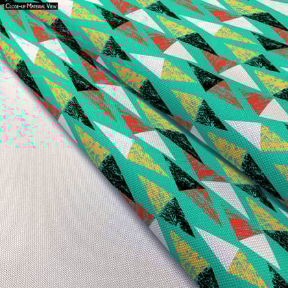 ArtzFolio Grunged Triangles Pillow Cover Case-Pillow Cover; Poly Cotton / 27x18inch (68.6x45.7cms); SINGLE; Without Filler