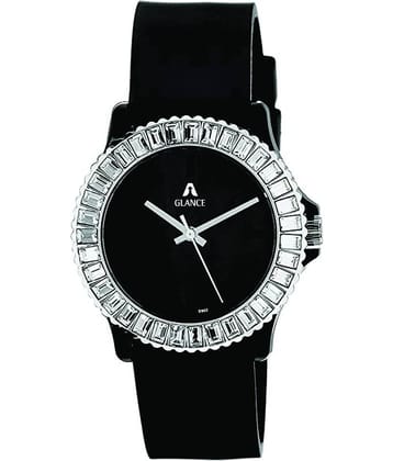 Aglance Silicon Round Womens Watch