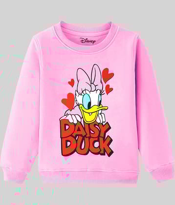 Kuchipoo Girls Fleece Sweatshirt ( Pink )