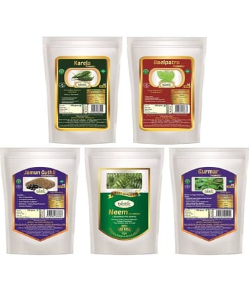 Biotic Neem, Karela, Gurmar, Baelpatra & Jamun Seed Powder 500 gm