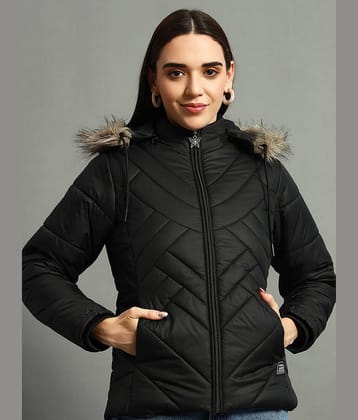 VERO AMORE - Polyester Maroon Bomber Jackets
