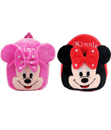 Lychee Bags 10 Ltrs Red School Bag for Boys & Girls