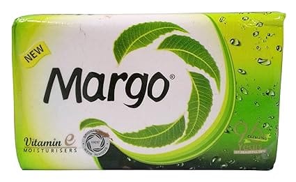 Margo Original Neem Soap, With Goodness of 1000 Neem Leaves, 75 g Pack of 4