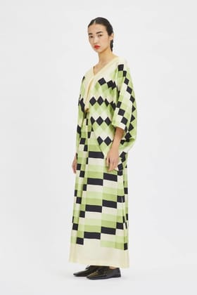 Zen Satin Silk Co-ord Set M
