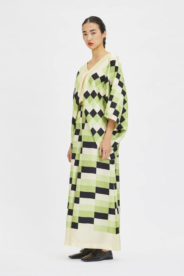 Zen Satin Silk Co-ord Set M