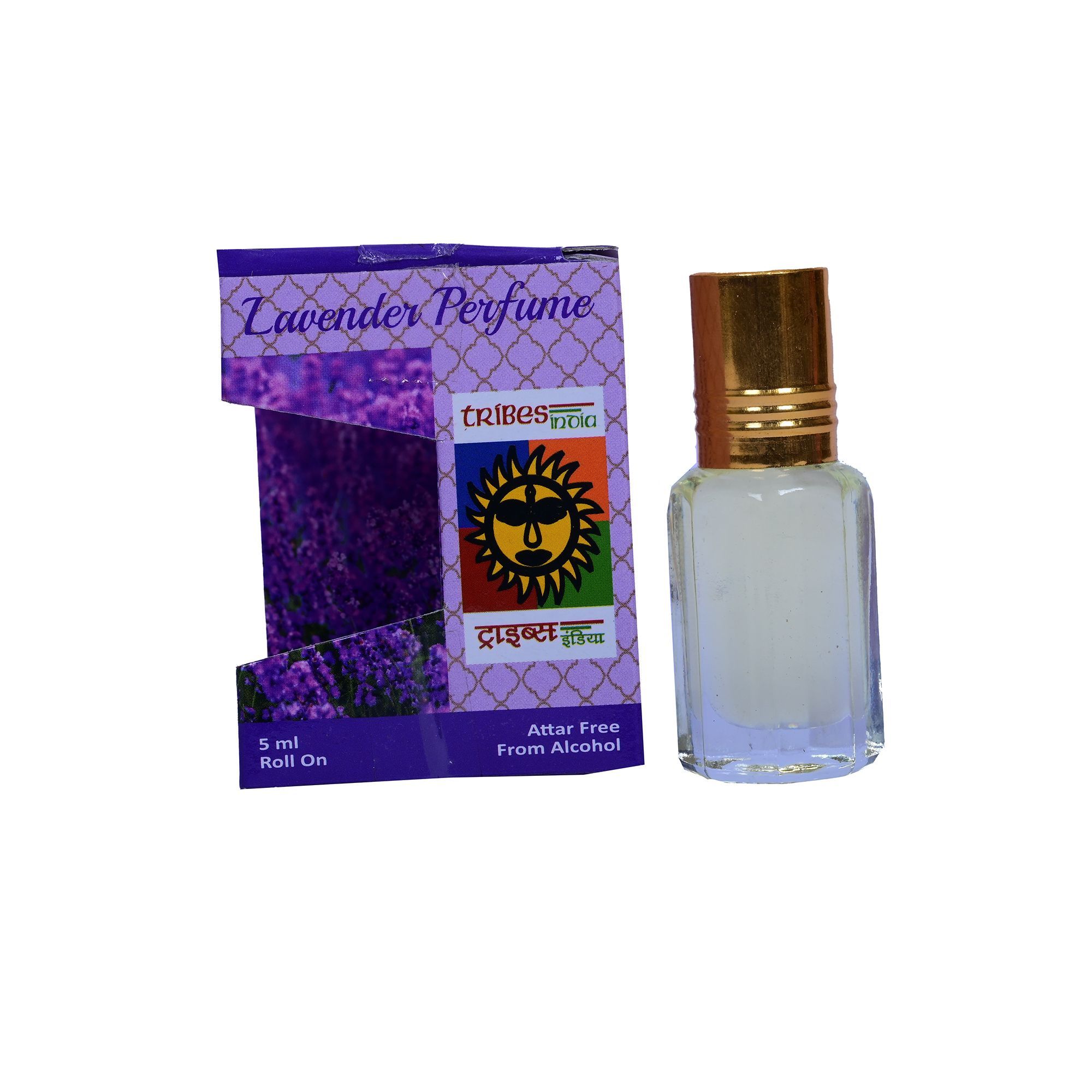 Mysore Lavender Attar Perfume (5 ml) (1TGADCTKA04010-Lavender)