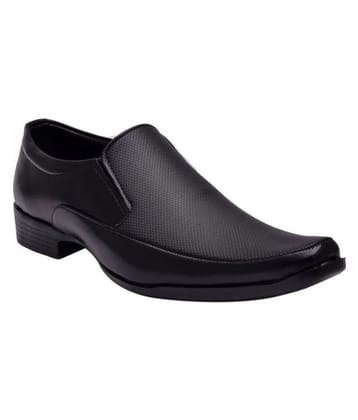 Sir Corbett Office Non-Leather Black Formal Shoes - None