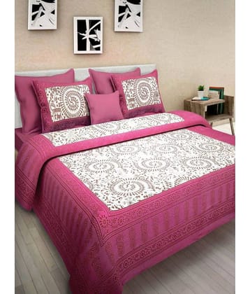 Bombay Spreads Cotton King Bedsheet ( Multi )