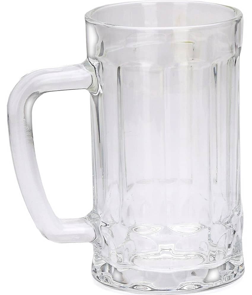 Afast Beer Mug Glass,  400 ML - (Pack Of 1)