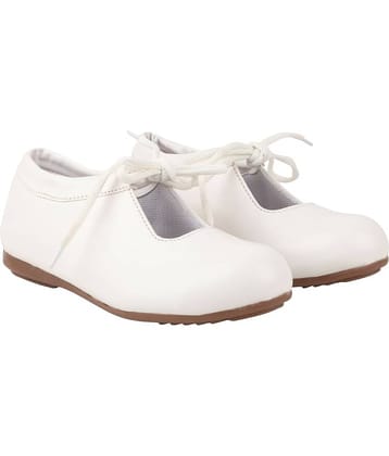 Shoetopia - White Women's Casual Ballerinas