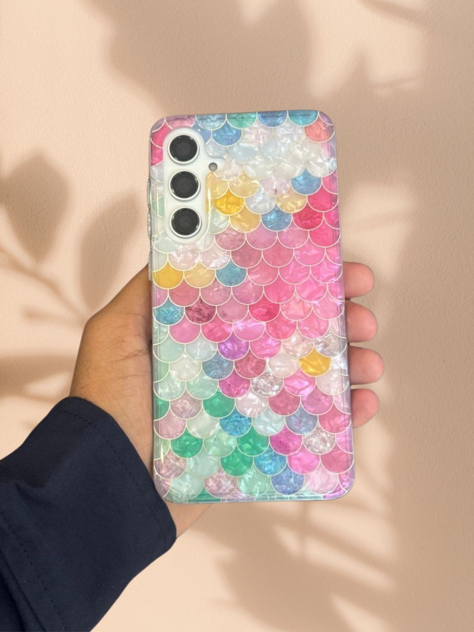 Elegant Mermaid Pattern Glossy Cover-Samsung Galaxy S24