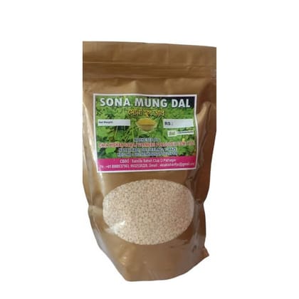 Sona Mung Dal - 500 gm - 500 gm - One packet of dal