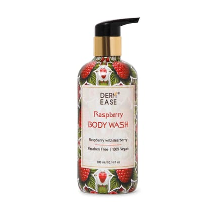 Dermease Raspberry Body Wash for Fresh & Soft Skin