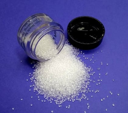 Micro Mini Pearl Beads Clear 10 Gms