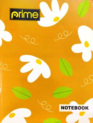 English EVS Interleaf Notebook (One Side Blank and One Side Four Line Ruling) | 160 Pages, Set of 6 | 24 x 18 cm | Soft Bound Ruled Notebook with Margin | White Paper | Ideal for Homework, School & Class Notes (6, 160 Pages)