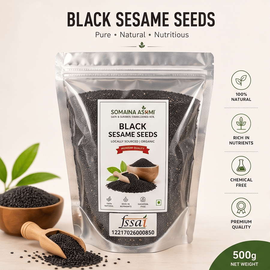 Black Sesame Seeds - 500 gm