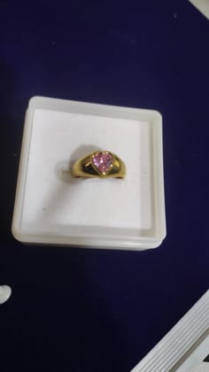 Fashion Gold Plated Stainless Steel Ring