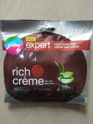 New Godrrj expert Natural Brown Rich Crème Ultra soft Natural brown 4.00 